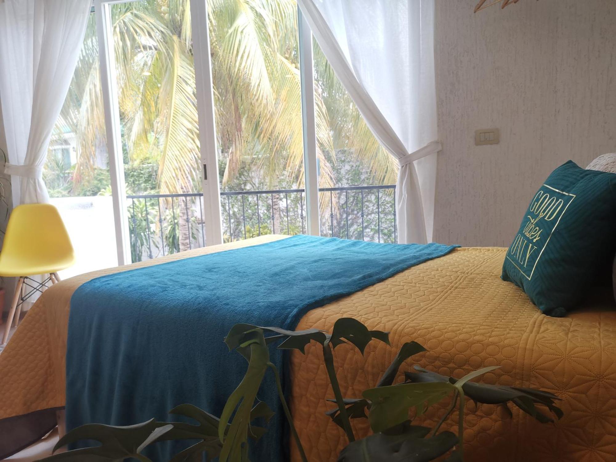 Beautiful & Cozy Near Beach Apartment Pool & Kingsize Bed 칸쿤 객실 사진