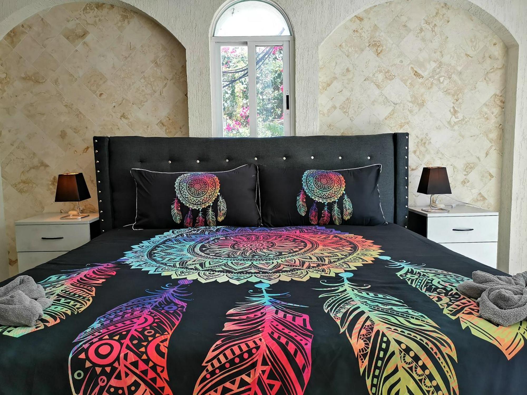 Beautiful & Cozy Near Beach Apartment Pool & Kingsize Bed 칸쿤 객실 사진
