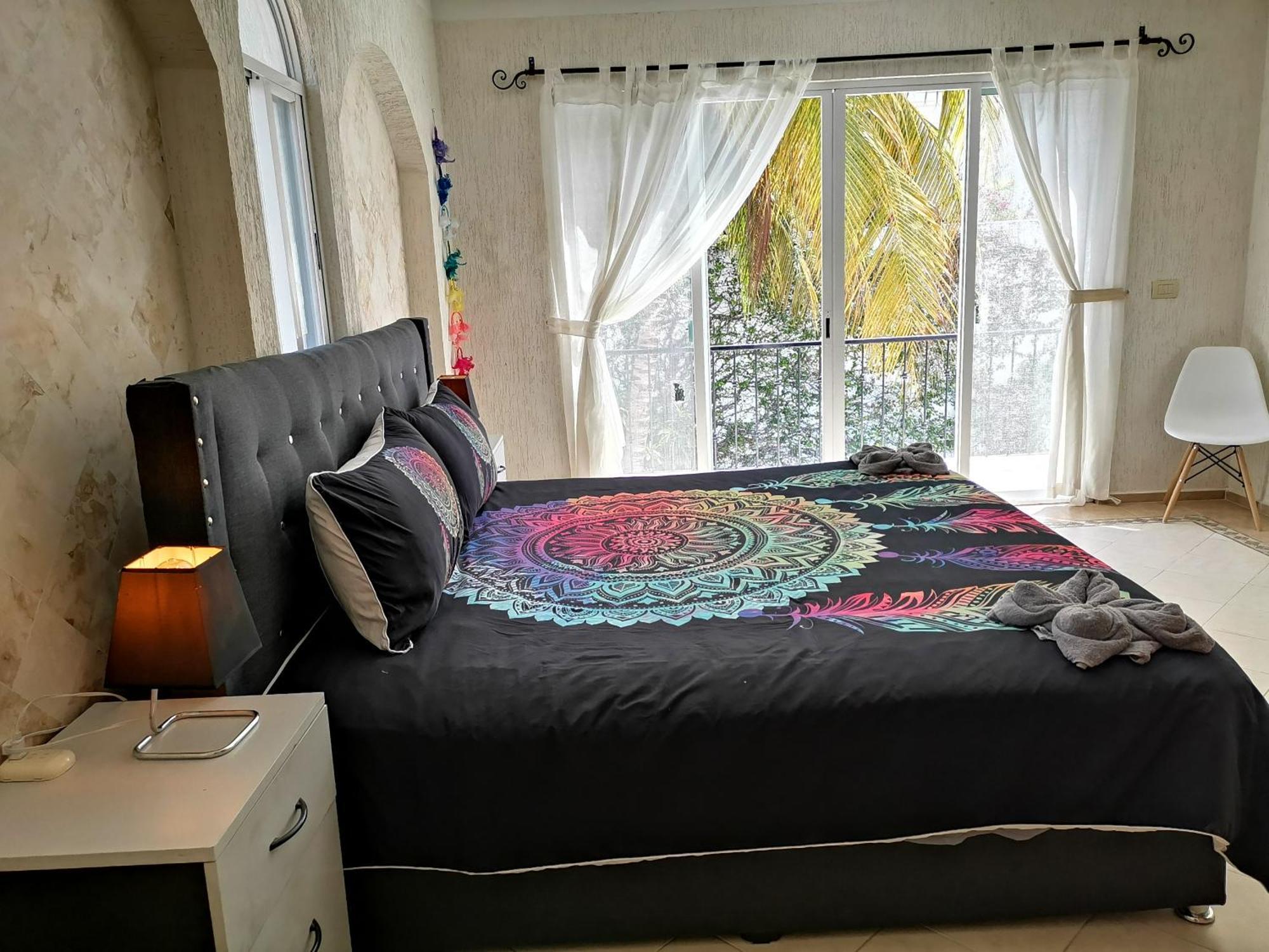 Beautiful & Cozy Near Beach Apartment Pool & Kingsize Bed 칸쿤 객실 사진